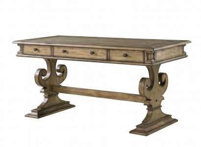 Table desk table work desk executive office furniture CEO brown new